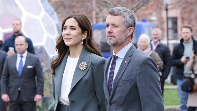 Crown Princess Mary of Denmark and Crown Prince Frederik of Denmark pictured together in early November. Picture: Getty Images