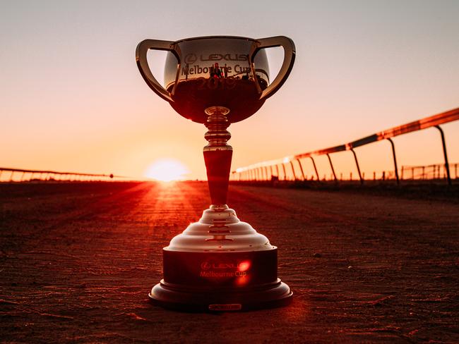 The Melbourne Cup makes a stop at Longreach Racecourse in central Queensland.