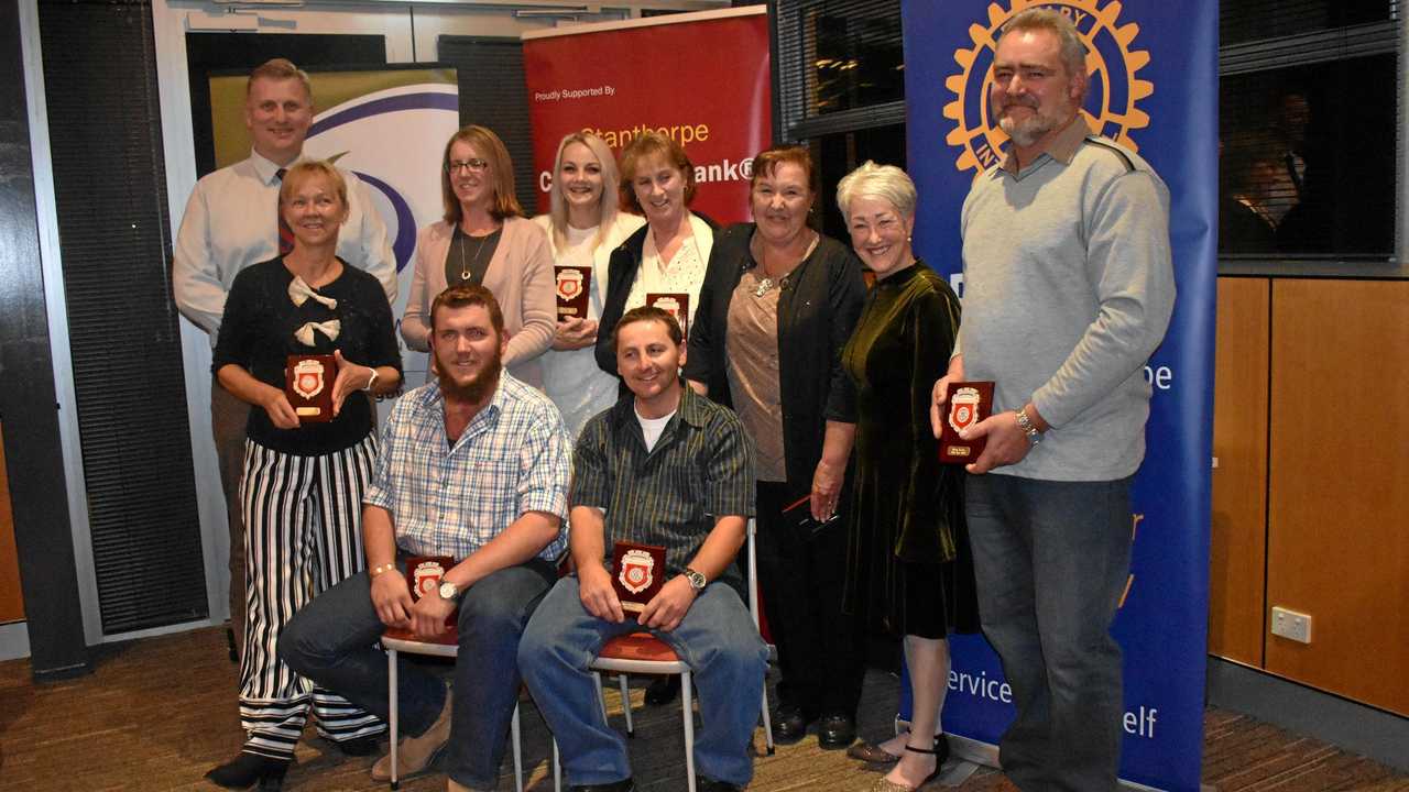 Rotary Pride of Workmanship Award winners. Picture: DEIRDRE SMITH