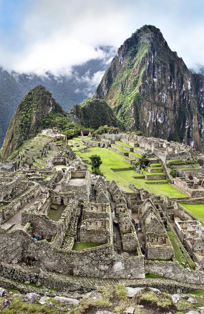 The breathtaking Machu Picchu.