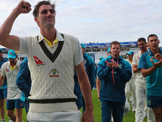 Pat Cummins is captaining Australia in his own style. Picture: Geoff Caddick/AFP