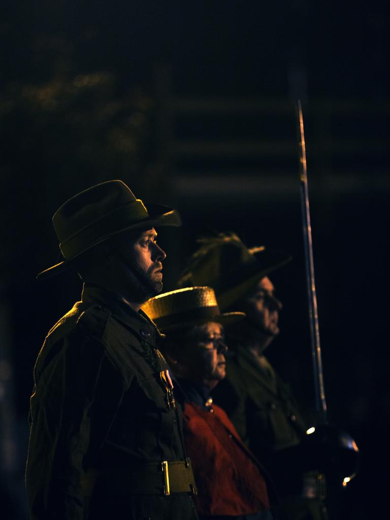 Ulverstone Dawn Service. PICTURE CHRIS KIDD