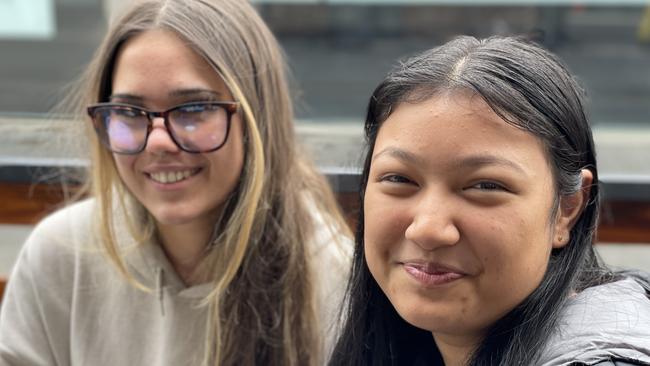 Julia Channy and Tash Juk, both of Frankston.