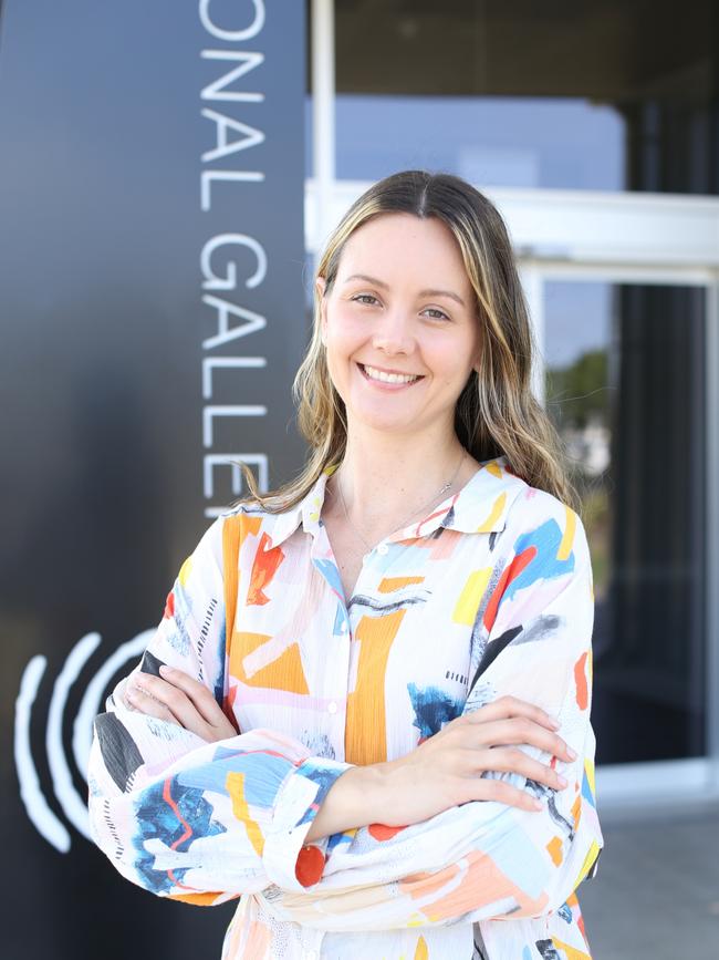 Hervey Bay Regional Gallery's new director Sarah Thomson.