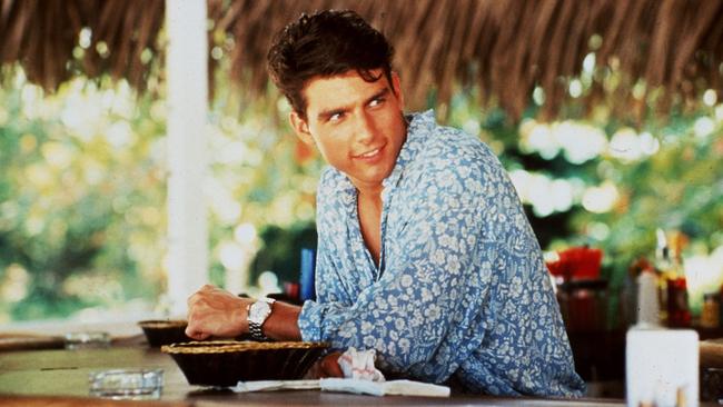 Tom Cruise in 1988 film Cocktail.