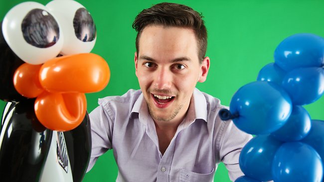 Balloon artists promises to huff and puff and blow your ideas up ...