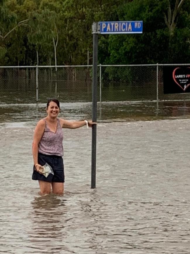 Julie Pavone's photos of flooding in Ayr.