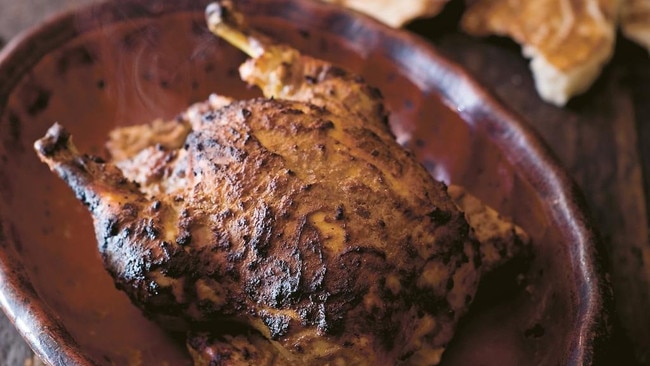 Matthew Evans's yoghurt roast chicken is tender and easy.