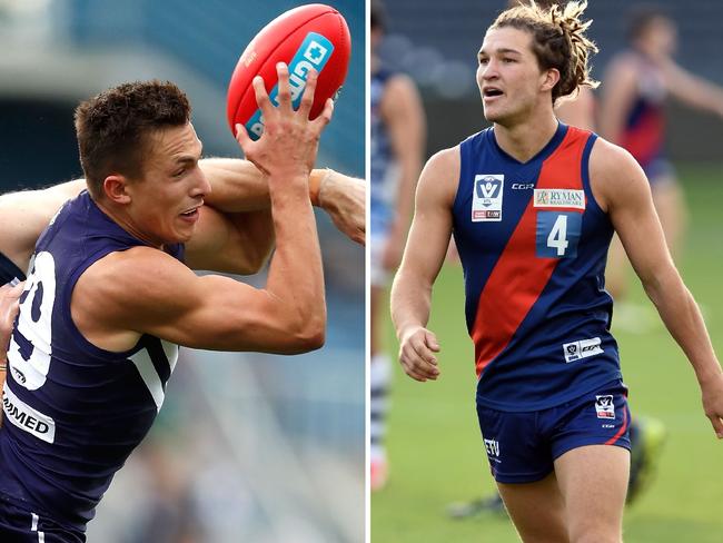 Josh Deluca, Sam Lowson and Kyle Dunkley loom as early picks in Monday's AFL mid-season draft.