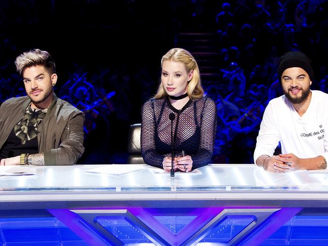X communicated: last year’s judges Adam Lambert, Iggy Azalea and Guy Sebastian
