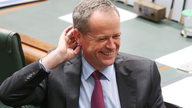 Don’t expect Mr Shorten to hang on to his principled stand for long.