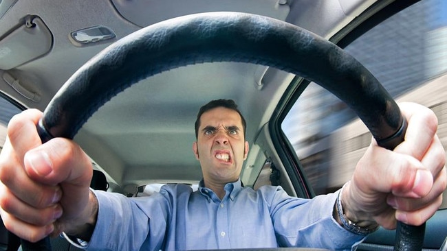 Generic image: An angry driver who scared his former partner by threatening to smash their car into a power pole has been jailed.