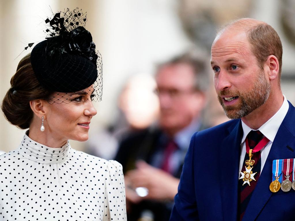 The pair have a commanding presence about them. Picture:AFP