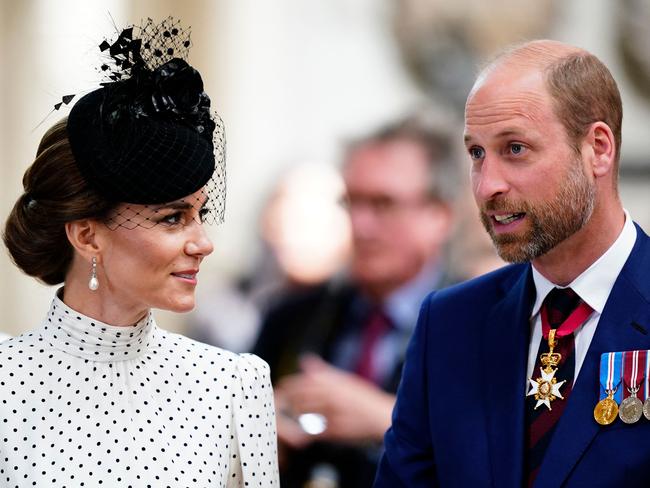 The pair have a commanding presence about them. Picture:AFP