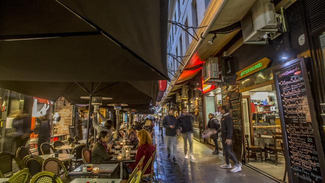 One of the proposals is to take inspiration from Melbourne’s laneways to transform Manly laneways. Picture: Ray Reyes