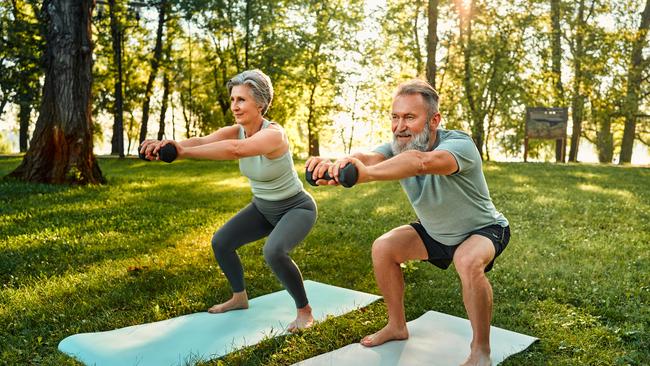 When you take a break, do some squats. Picture: Getty Images