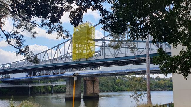 Preliminary work has already started at the Walter Taylor Bridge including closure of the footbridge. Picture: Celeste Muller