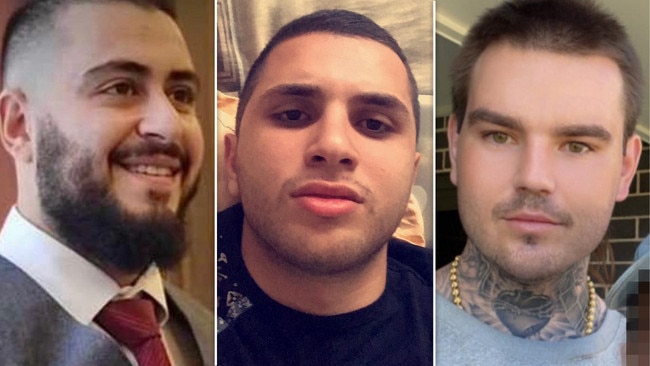 Ahmad Al-Azzam (l to r), Marvin Oraiha and Ferenc ‘David’ Stemler have all died in Sydney shootings since May.