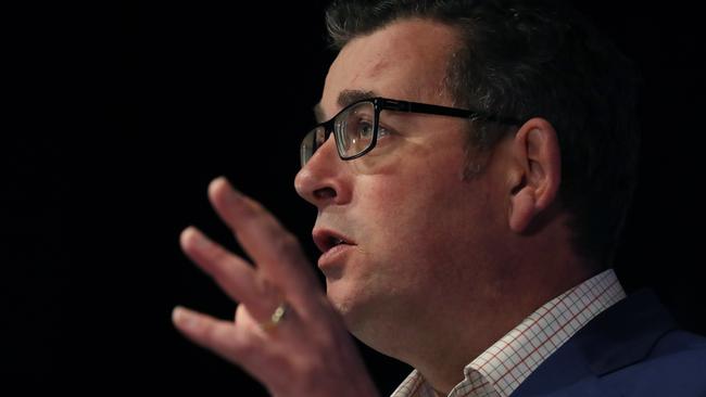 The increasing view across the government is that Andrews wants to leave and will do so as soon as the present crisis is over. Picture: David Crosling