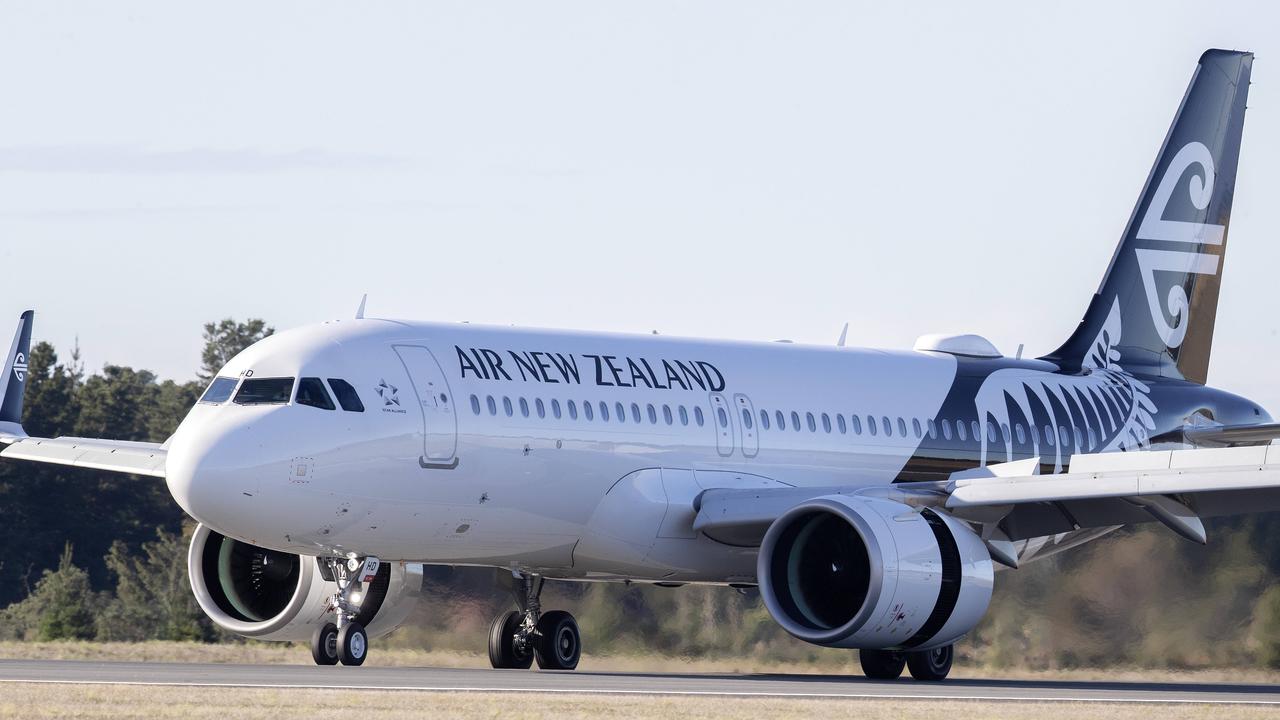 First direct flight from New Zealand to Hobart. Picture: Chris Kidd