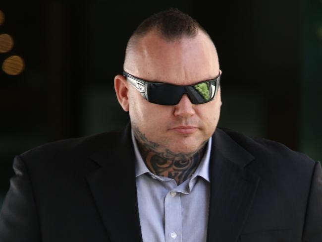 Mongols bikie boss Ian Ronald Crowden. Picture: AAP/David Clark