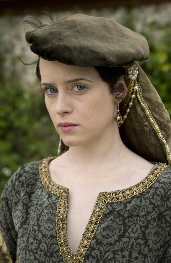 Claire Foy played Anne Boleyn in the series, Wolf Hall.