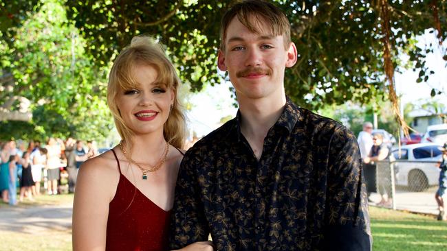 Sidney Short and partner at the Bowen State High School Year 12 Formal held on Friday, November 18, 2022.