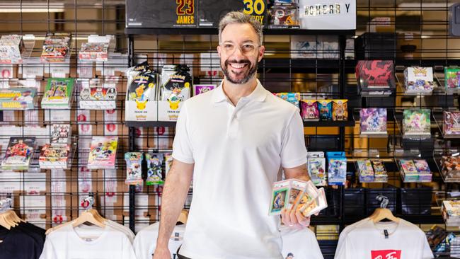 Grayson White runs trading card store, Cherry Collectables, in Melbourne and Tasmania.