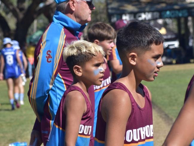 Queensland Representative School Sport state 10-12 years touch championships, Capricornia versus South Coast at Cyril Connell Fields, Rockhampton, on June 7, 2024.