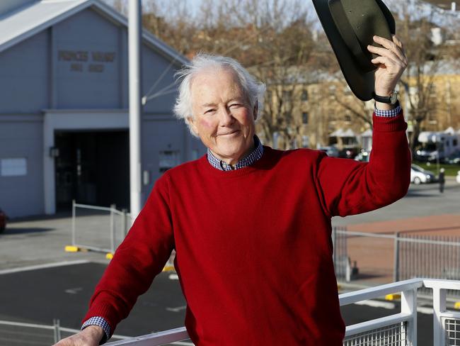 Festival of Voices founder, Neil Cameron, in 2014, celebrating the 10th festival. Picture: Luke Bowden