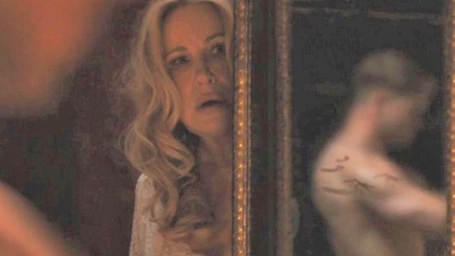 Tanya (Jennifer Coolidge) in The White Lotus.