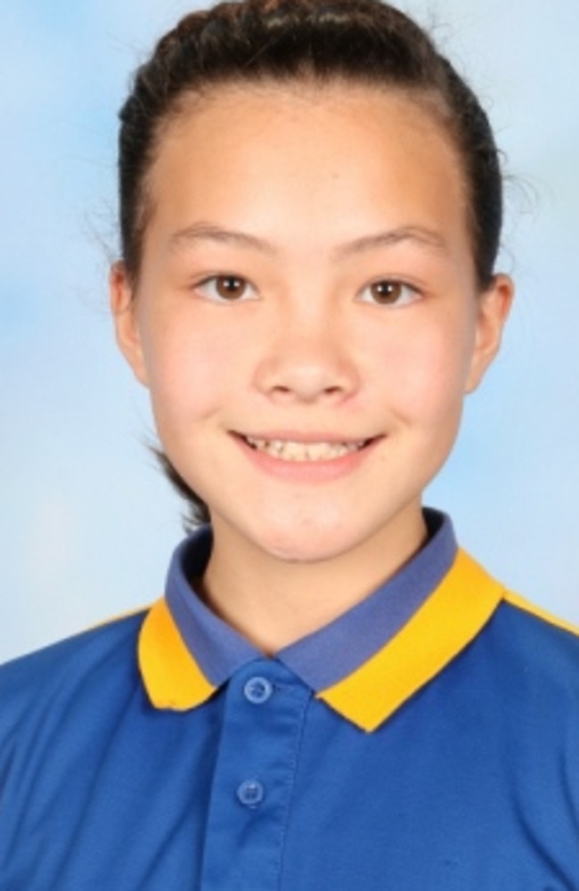 Alexis Mathia, Birkdale State School captain, Picture: Contributed