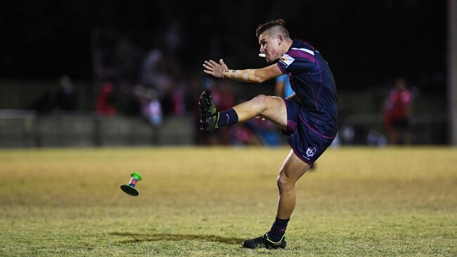 Ipswich State High co-captain and kicking master Lachlan Williamson. Picture: Rob Williams