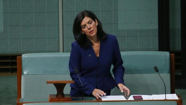 Julia Banks has resigned from the Liberal government to sit on the crossbench. Picture: Gary Ramage