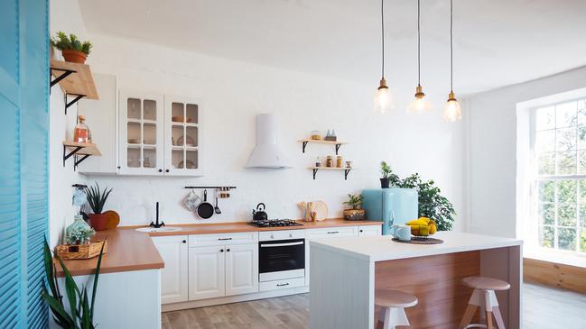 A modern kitchen, complete with an island bench. Picture: istock