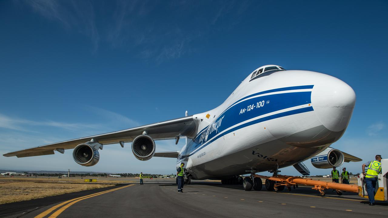 Antonov-124 Lands At Adelaide Airport | The Advertiser