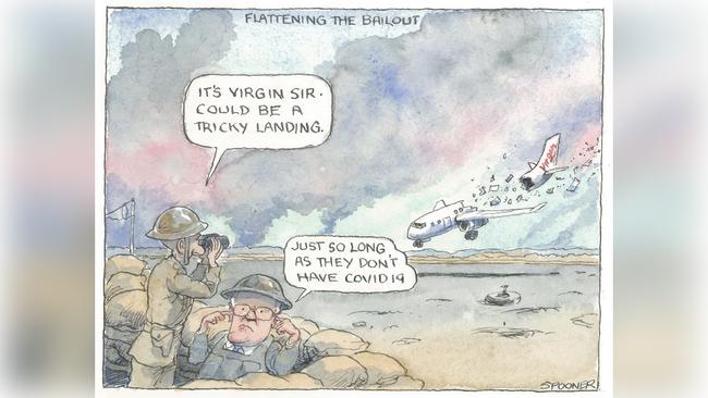 Prime Minister Scott Morrison. Cartoon: John Spooner