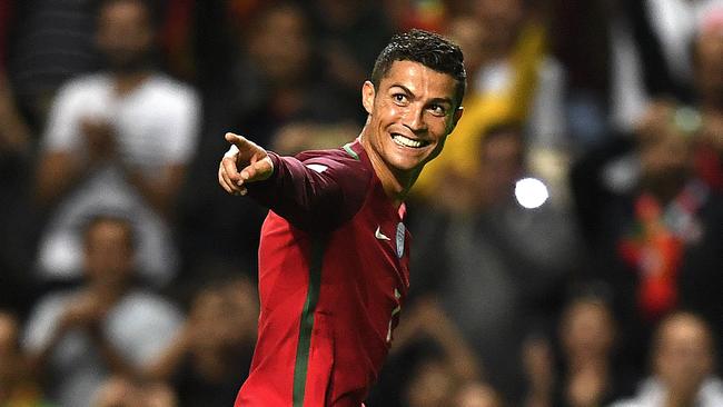 Portugal's forward Cristiano Ronaldo.