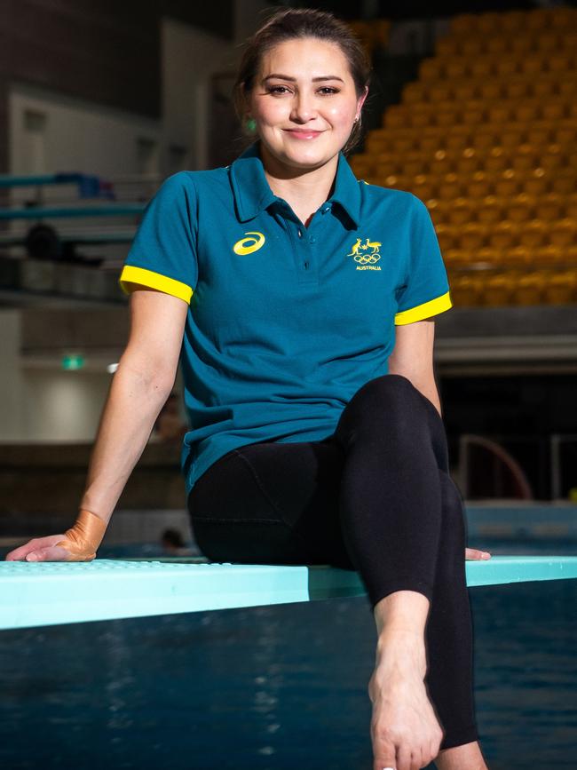 Melissa Wu is also into the 10m platform final. Photo: Tom Parrish