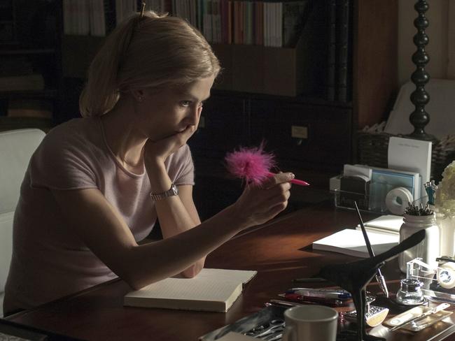 Rosamund Pike in a scene from Gone Girl. Picture: AP Photo/20th Century Fox, Merrick Morton