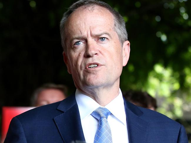 Opposition Leader Bill Shorten.