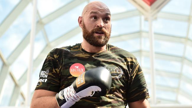 Tyson Fury ready for his latest test.