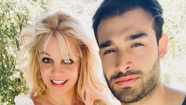 Britney Spears and Sam Asghari.