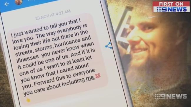 Troy James McLean was killed in an alleged road rage stabbing over the weekend, but just days before he sent a chilling text to his friends.