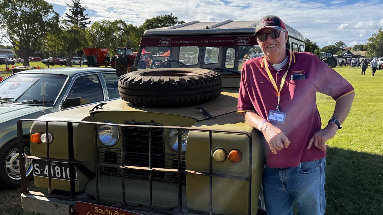 David Kerr at the Kingaroy Show on Saturday, May 3 2025.