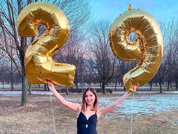 Ekaterina Didenko was celebrating her 29th birthday. Picture: Instagram