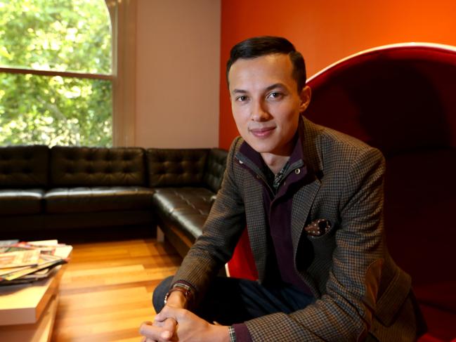 Appster co-CEO Josiah Humphrey at his offices in Melbourne.