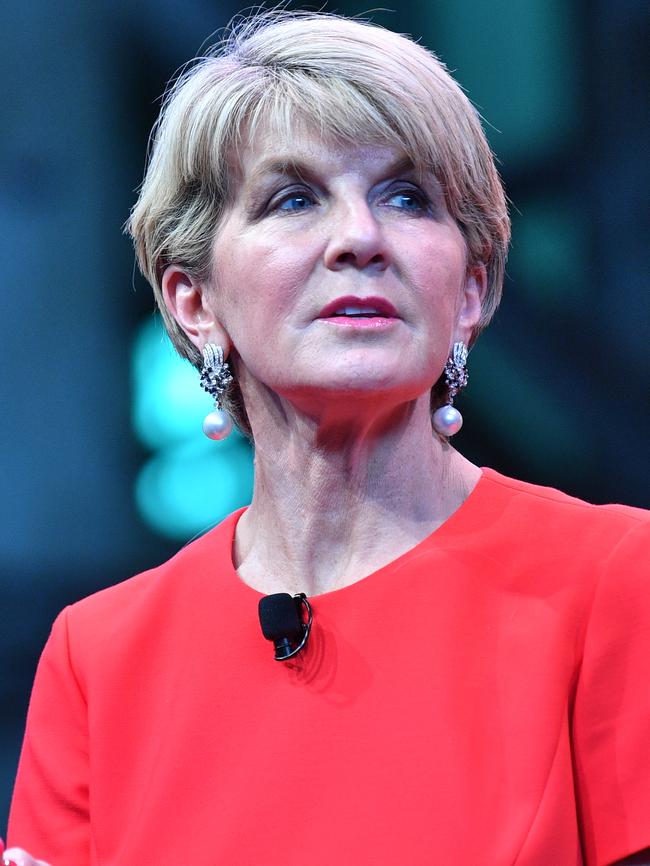 Julie Bishop. Picture: AAP