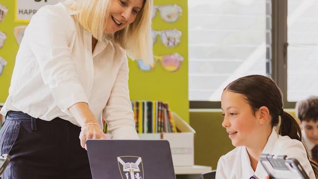 Students learning in a Lindisfarne Anglican Grammar School classroom, 2024. Picture: Supplied