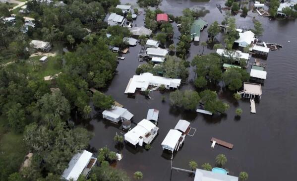 Hurricane Idalia floods Steinhatchee, Florida | The Courier Mail